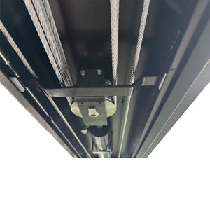 APlusLift Falcon 9000LB 4-Post Portable Parking Storage Service Car Lift - AP-9H or AP-9H-XLT