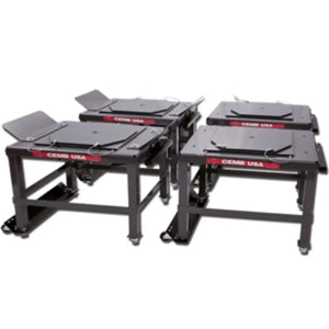 CEMB DWA1100CWAS Complete Wireless Wheel Alignment System w/Wheel Stand Kit