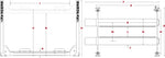 BendPak HDS-14X 14,000 lb. 4 Post Lift - Extended Runways